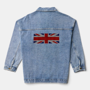 Chaqueta Vaquera Bandera de Union jack bandera británica