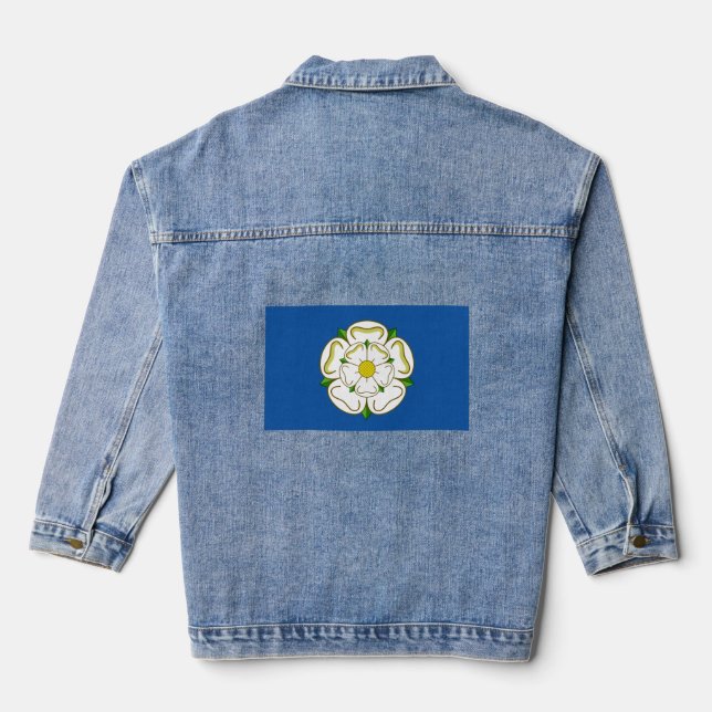 Chaqueta Vaquera Bandera de Yorkshire (Reverso )
