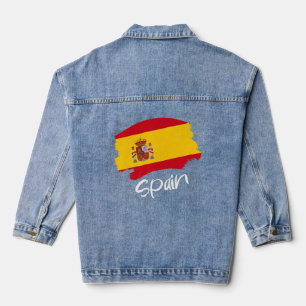 Chaqueta Vaquera Bandera española