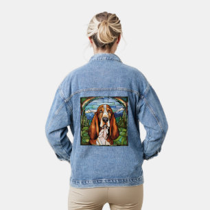 Chaqueta vaquera Basset Hound