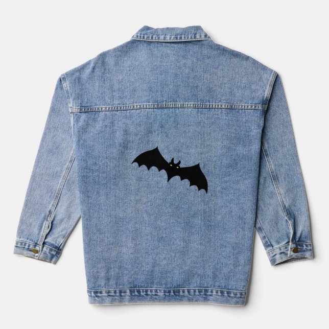 Chaqueta Vaquera Bat halloween (Reverso )