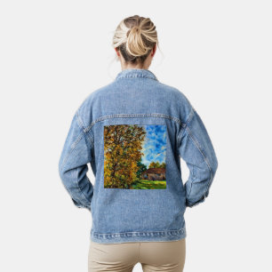 Chaqueta Vaquera Beautiful Fall Day Picture Denim Jacket