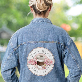 Chaqueta Vaquera Bebé rosa Mama Social Club