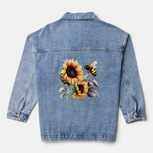 Chaqueta Vaquera Bee Entre Sunflowers Tee