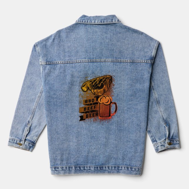 Chaqueta Vaquera Beef Beef BBQ (Reverso )
