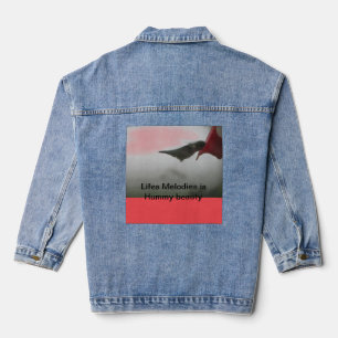 Chaqueta Vaquera Belleza de la camiseta de amor