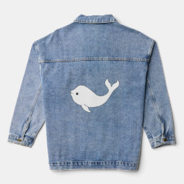 Chaqueta Vaquera Beluga Whale Denim Jacket