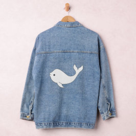 Chaqueta Vaquera Beluga Whale Denim Jacket
