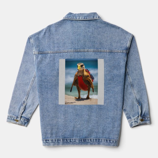 Chaqueta Vaquera Bestia de Baywatch (Reverso )