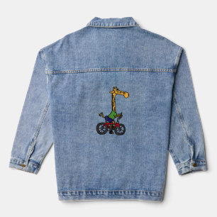Chaqueta Vaquera Bicicleta Guay Giraffe Riding
