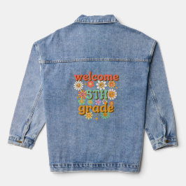 CHAQUETA VAQUERA BIENVENIDO 5º GRADO, VUELTA AL COLEGIO PRIMER DÍA