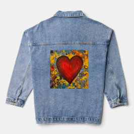 Chaqueta Vaquera Big Heart Denim Jacket