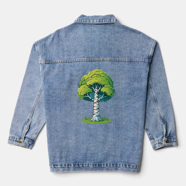 Chaqueta Vaquera Birch tree (Reverso )