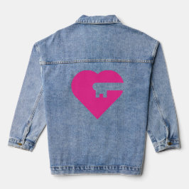 Chaqueta Vaquera bloqueo de corazón