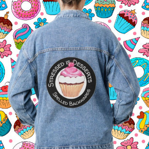 Chaqueta Vaquera Blue Denim Jean Jacket Gracioso postre cita