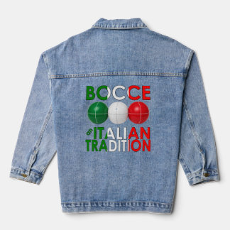 Chaqueta Vaquera Bochas una Tradición Italiana