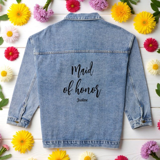 Chaqueta Vaquera Boda de honor duchador de novias (Subido por el creador)
