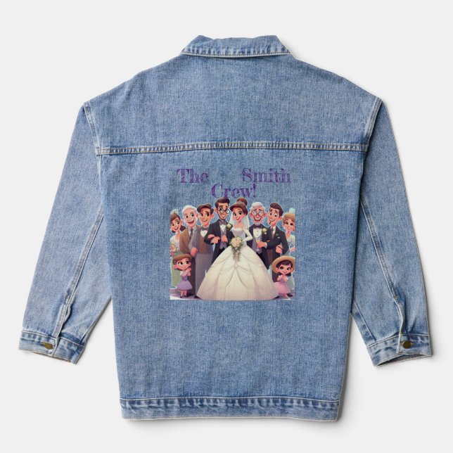 Chaqueta Vaquera Boda de la familia (Reverso )