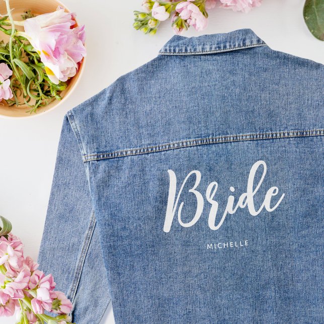 Chaqueta Vaquera Boda de novias elegante personalizado (Subido por el creador)
