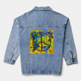 Chaqueta Vaquera Boho de paz Denim Jacket