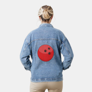 Chaqueta Vaquera Bola roja