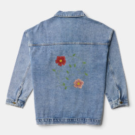Chaqueta Vaquera Bordado Bloom