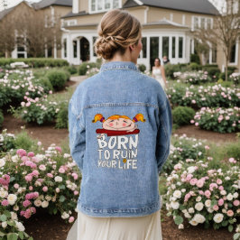 Chaqueta Vaquera Born to ruin your life