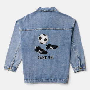 Chaqueta Vaquera Botas de fútbol añadir leyenda