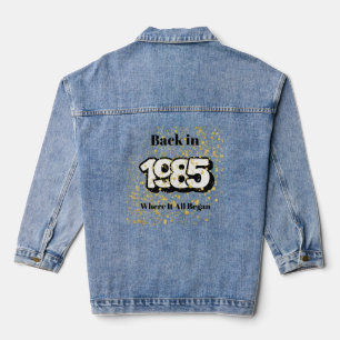 Chaqueta Vaquera Bote de oro de 1985