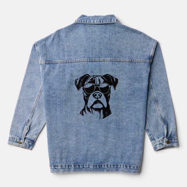 Chaqueta Vaquera Boxer Dog (Reverso )