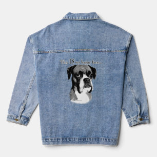 Chaqueta Vaquera Boxer Happy Face Denim Jacket