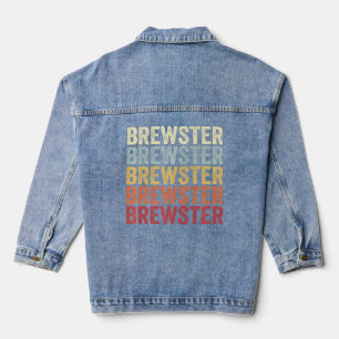 Chaqueta Vaquera Brewster Massachusetts Brewster MAMÁES Retro Vinta