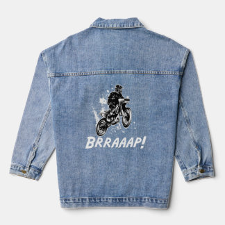 Chaqueta Vaquera Brraaap Dirt Bike Motocross Bikers Riders