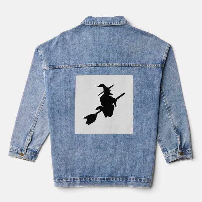 Chaqueta Vaquera bruja halloween (Reverso )