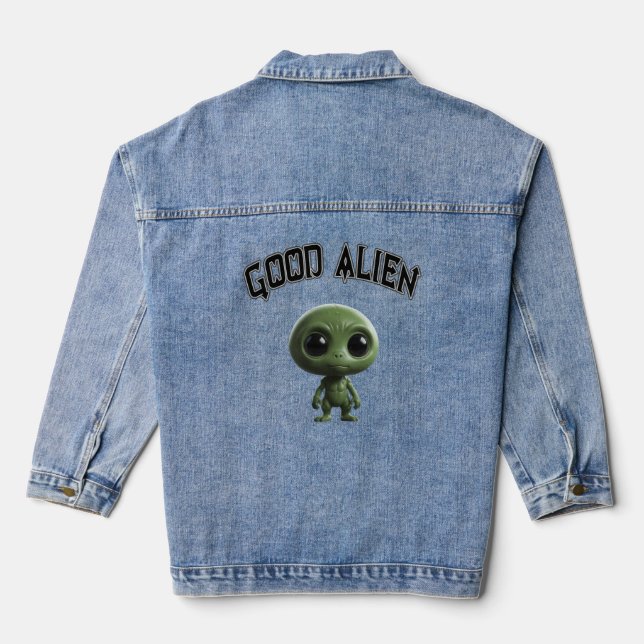 Chaqueta Vaquera Buen alienígena (Reverso )