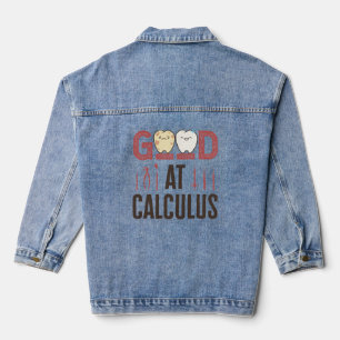 Chaqueta Vaquera Bueno en Cálculo Funny Higienista Dental RDH