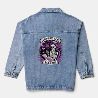 Chaqueta Vaquera Buenos Chicas leen libros malos