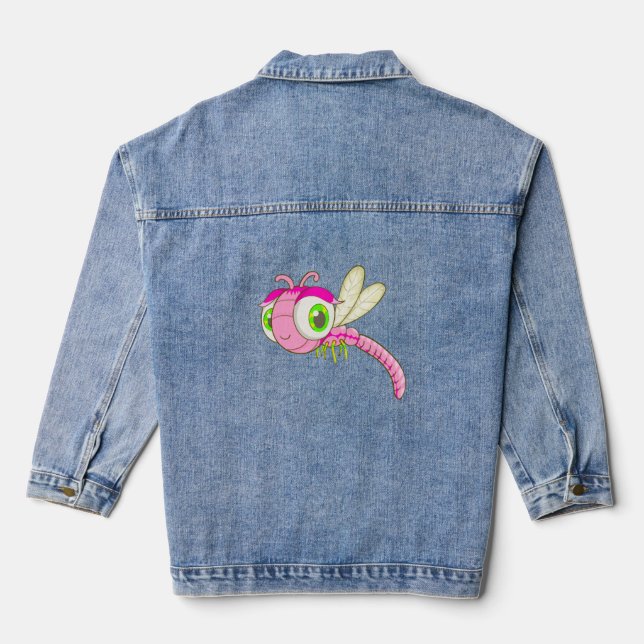 Chaqueta Vaquera Bug Cute Dragonfly (Reverso )