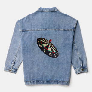 Chaqueta Vaquera Bullseye En El Cartel, Damas Denim Jacket