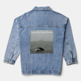 Chaqueta Vaquera Buque de ballena jorobada 2