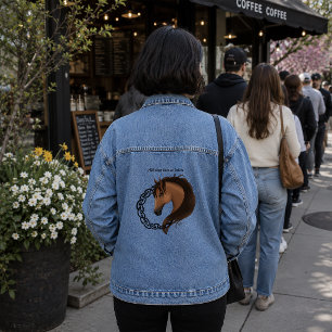 Chaqueta Vaquera Caballo Celta Amarillo con Círculo de Nudos - Equi