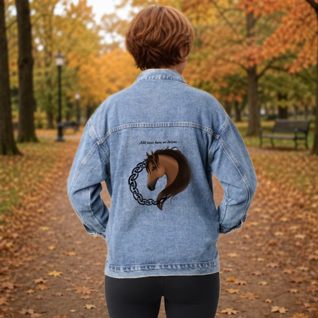 Chaqueta Vaquera Caballo Celta Amarillo con Círculo de Nudos - Equi (Subido por el creador)