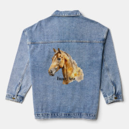 Chaqueta Vaquera Caballo salvaje número 3 personalizado