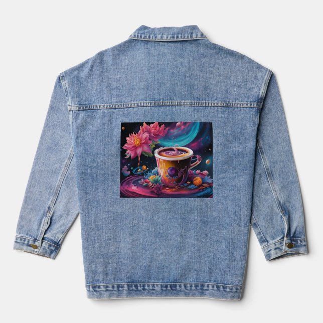 Chaqueta Vaquera Café de Galaxia Jardín (Reverso )