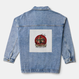 Chaqueta Vaquera Calabaza de Halloween Espantapájaros Cuervo Murcié