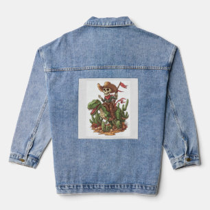 Chaqueta Vaquera Calavera de vaquero jurásico � Dinos rodeo diverti