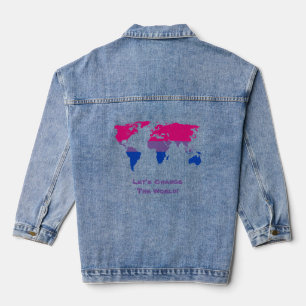 Chaqueta Vaquera Cambiemos el mundo