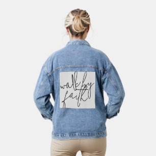 Chaqueta Vaquera Caminar Por Faith Stylistic