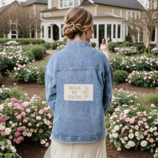 Chaqueta Vaquera Camisa Vaquera Walk By Faith