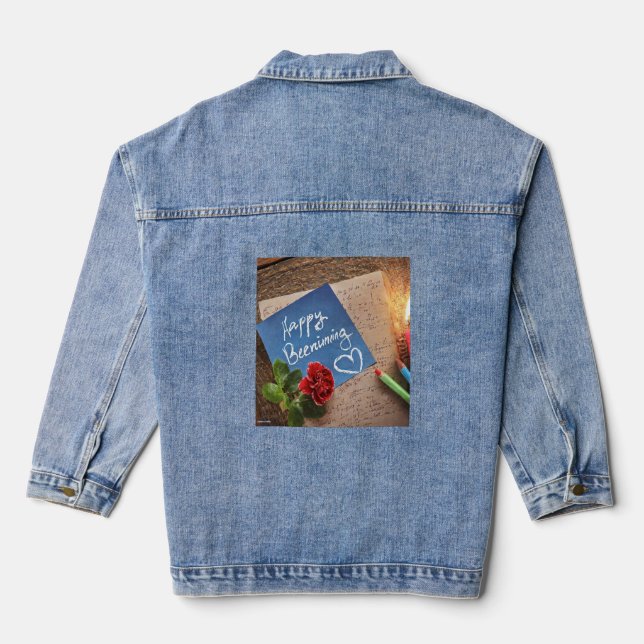 Chaqueta Vaquera Camiseta (Reverso )